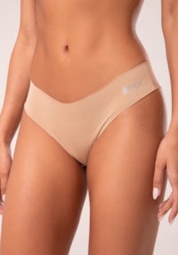 Calcinha tanga sem costura chocolate intimate