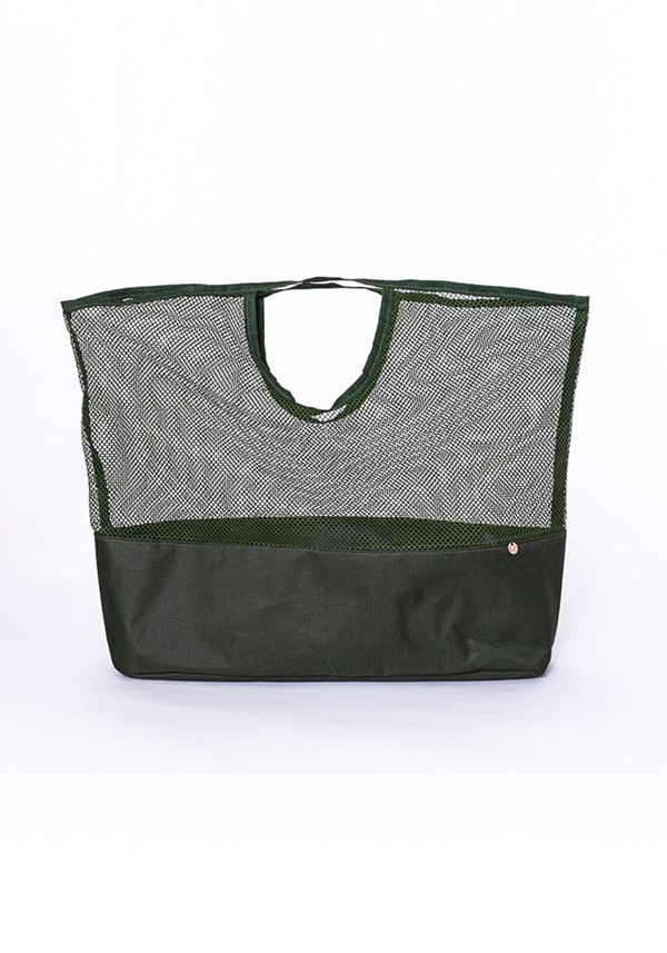 Bolsa sacola de mão dlk beach verde militar