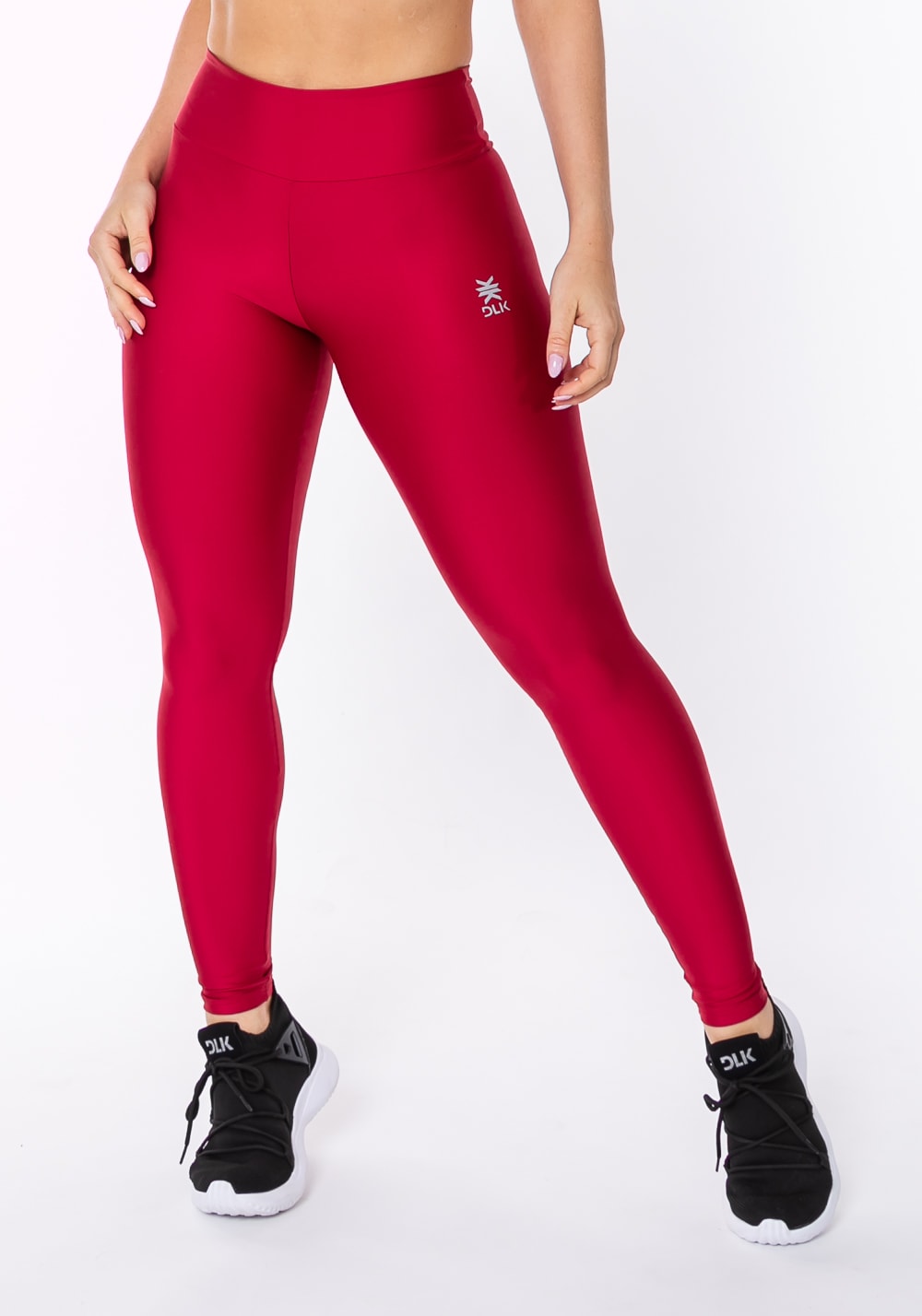 Calça legging equilibrium vermelha