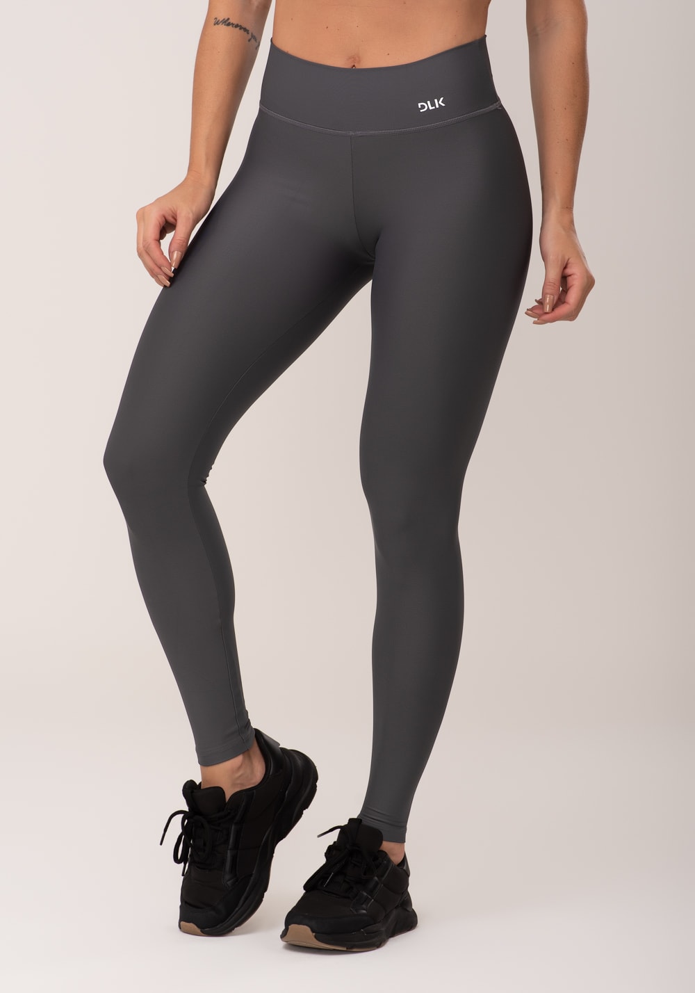 Calça legging grafite básica dlk