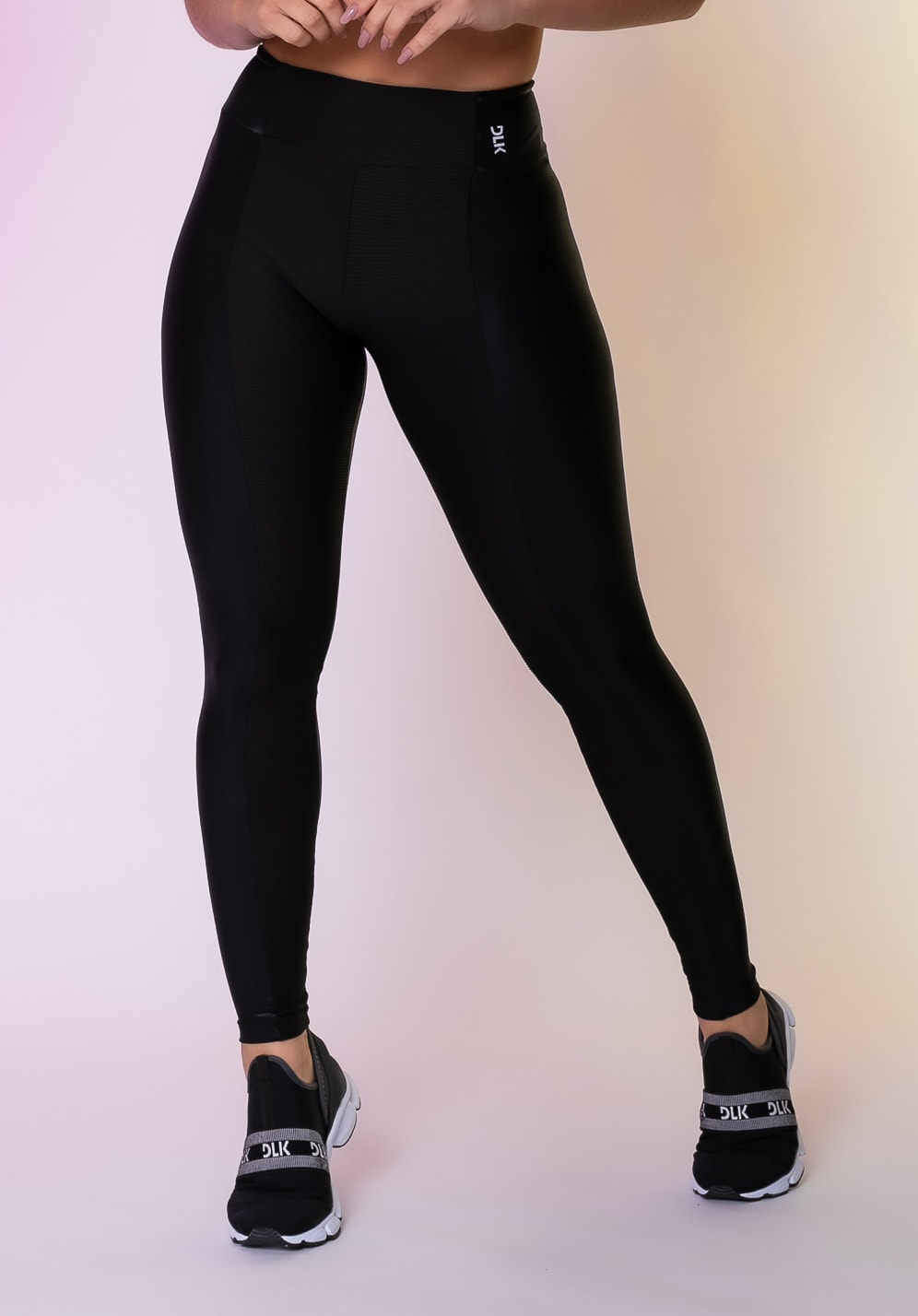 Legging sales texturizada preta