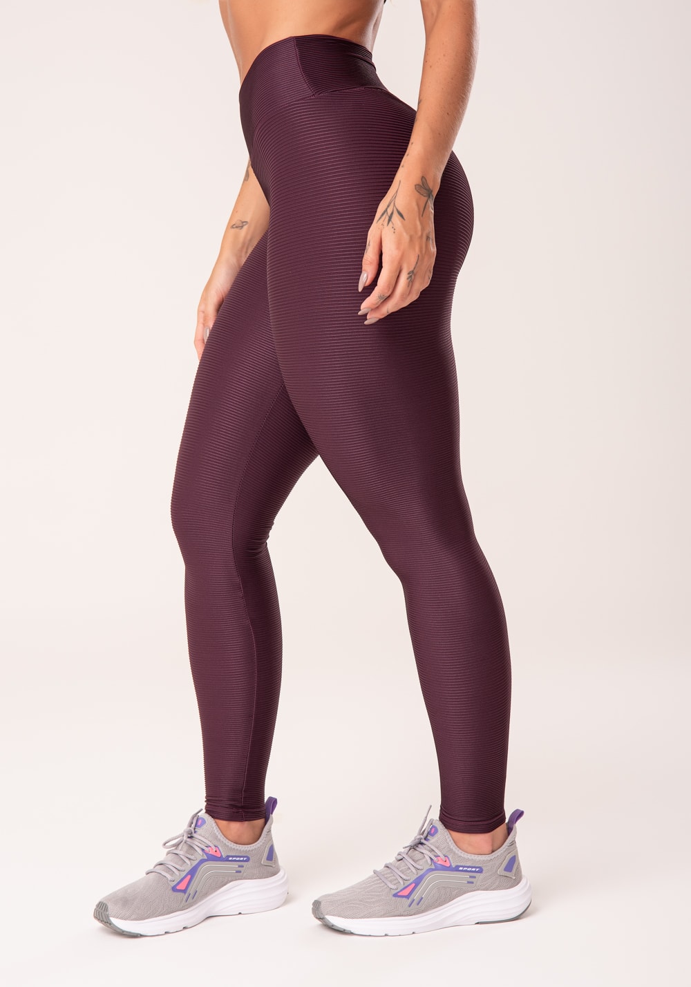 Calça store legging texturizada