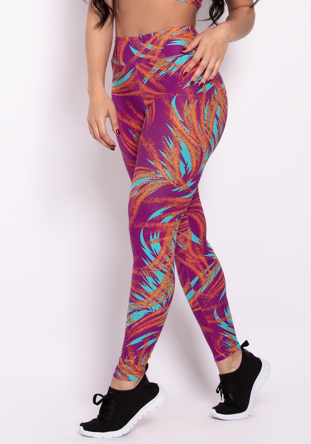 legging poliamida estampada