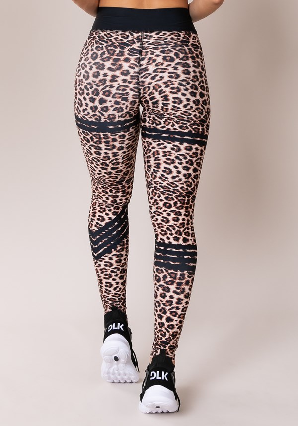 Calça legging printed guepardo