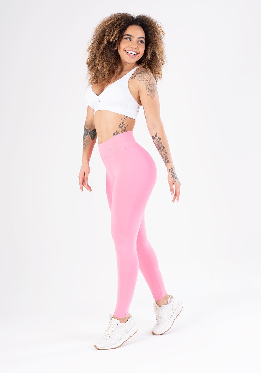 calca legging rosa