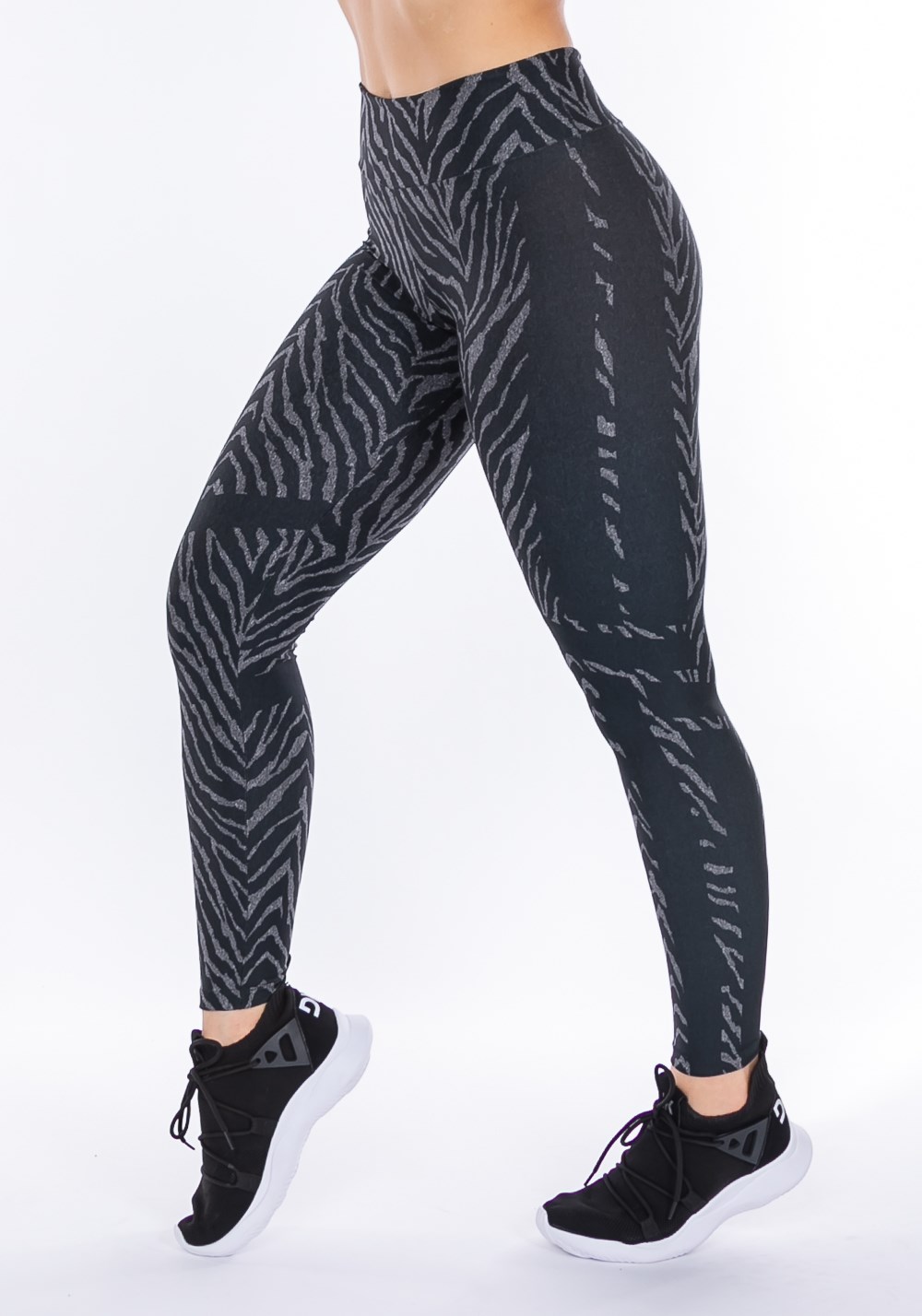 Calça legging sublimada printed zebra