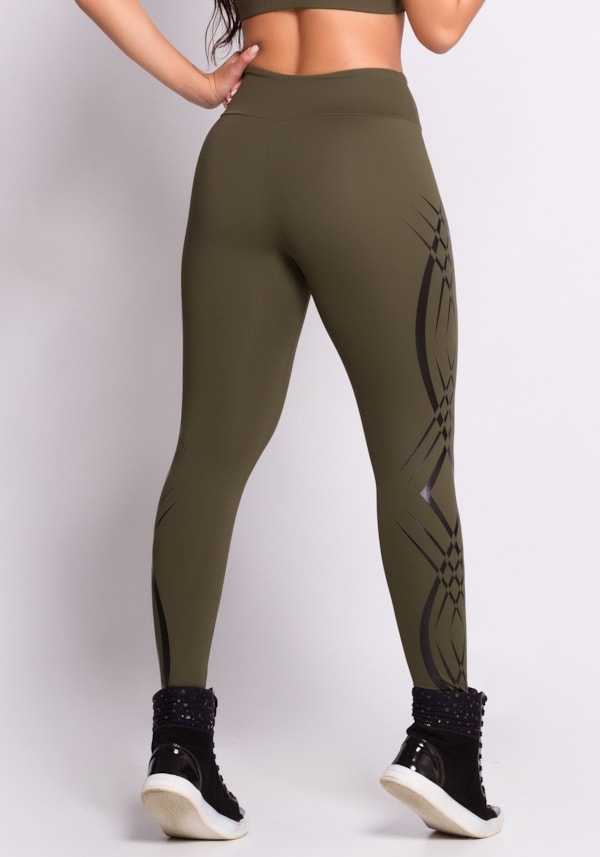 Calça legging Fitness DLK Modas