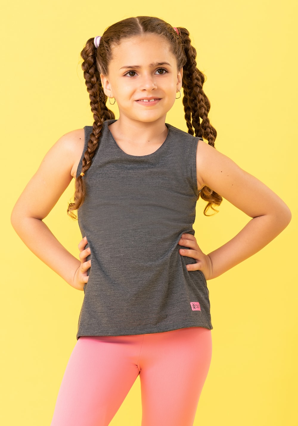 Camiseta infantil básica grafite dlk