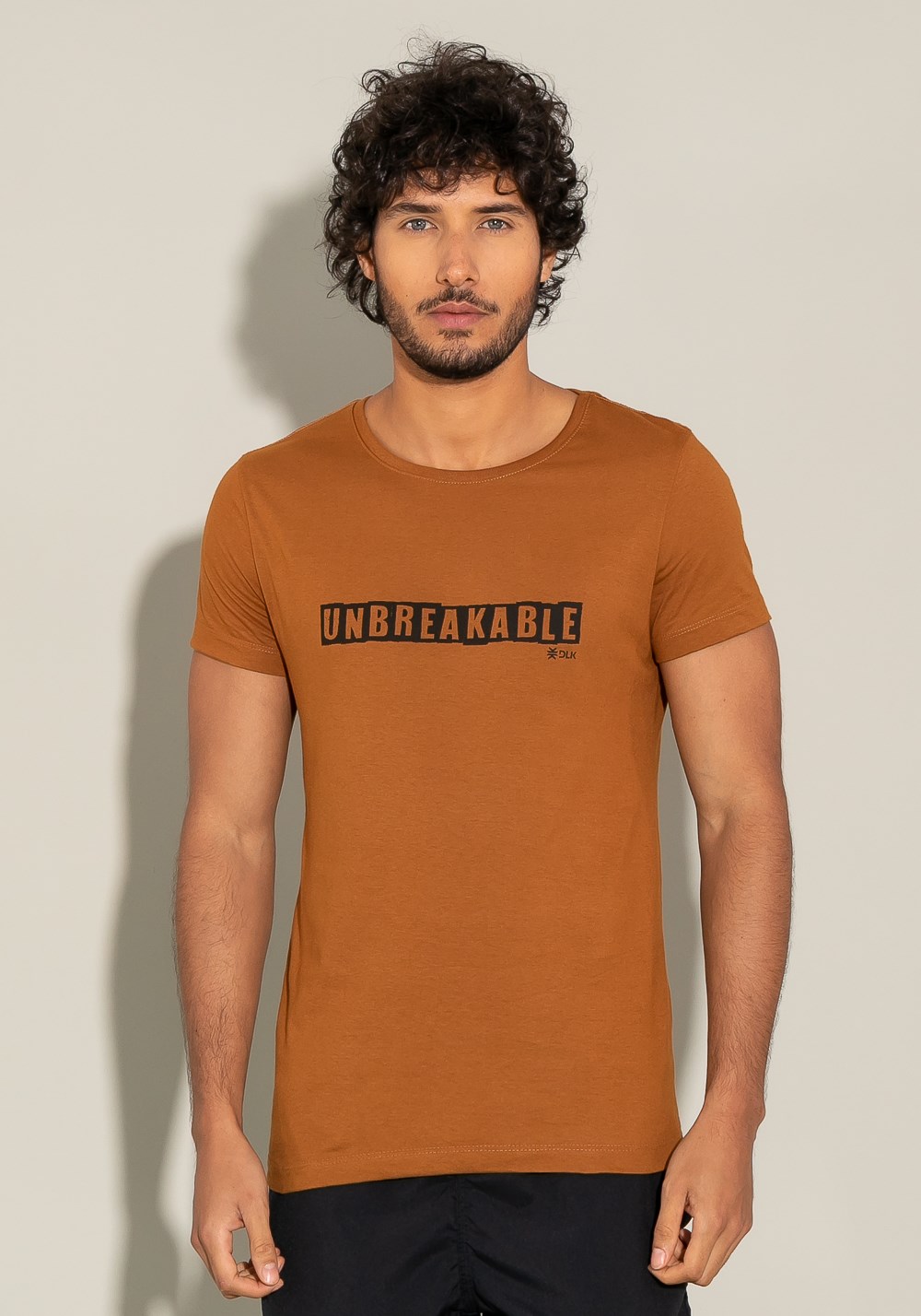 Camiseta manga curta for men slim unbreakable terra