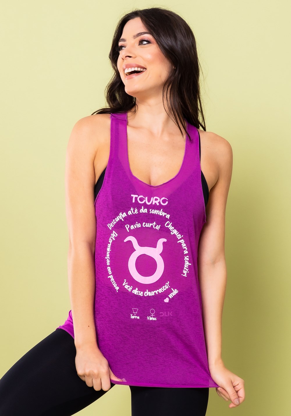 Camiseta nadador energy lilás touro