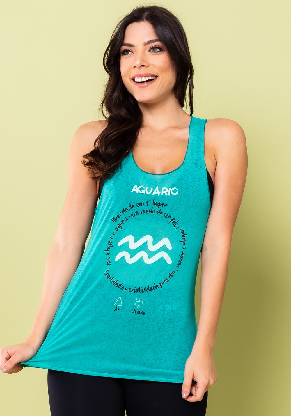 Camiseta nadador energy verde aquário dlk