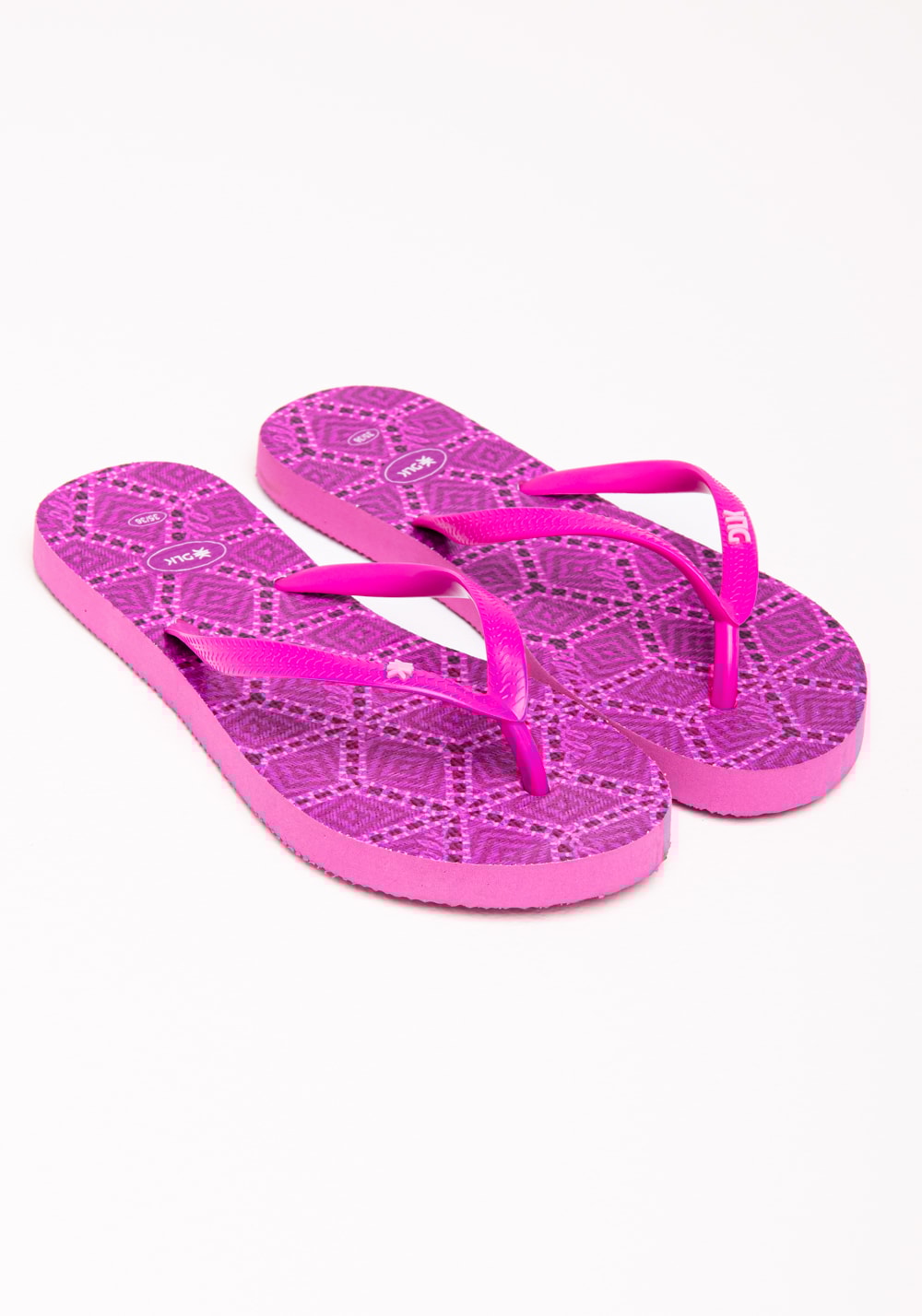 Chinelo slim cestaria rosa al mare