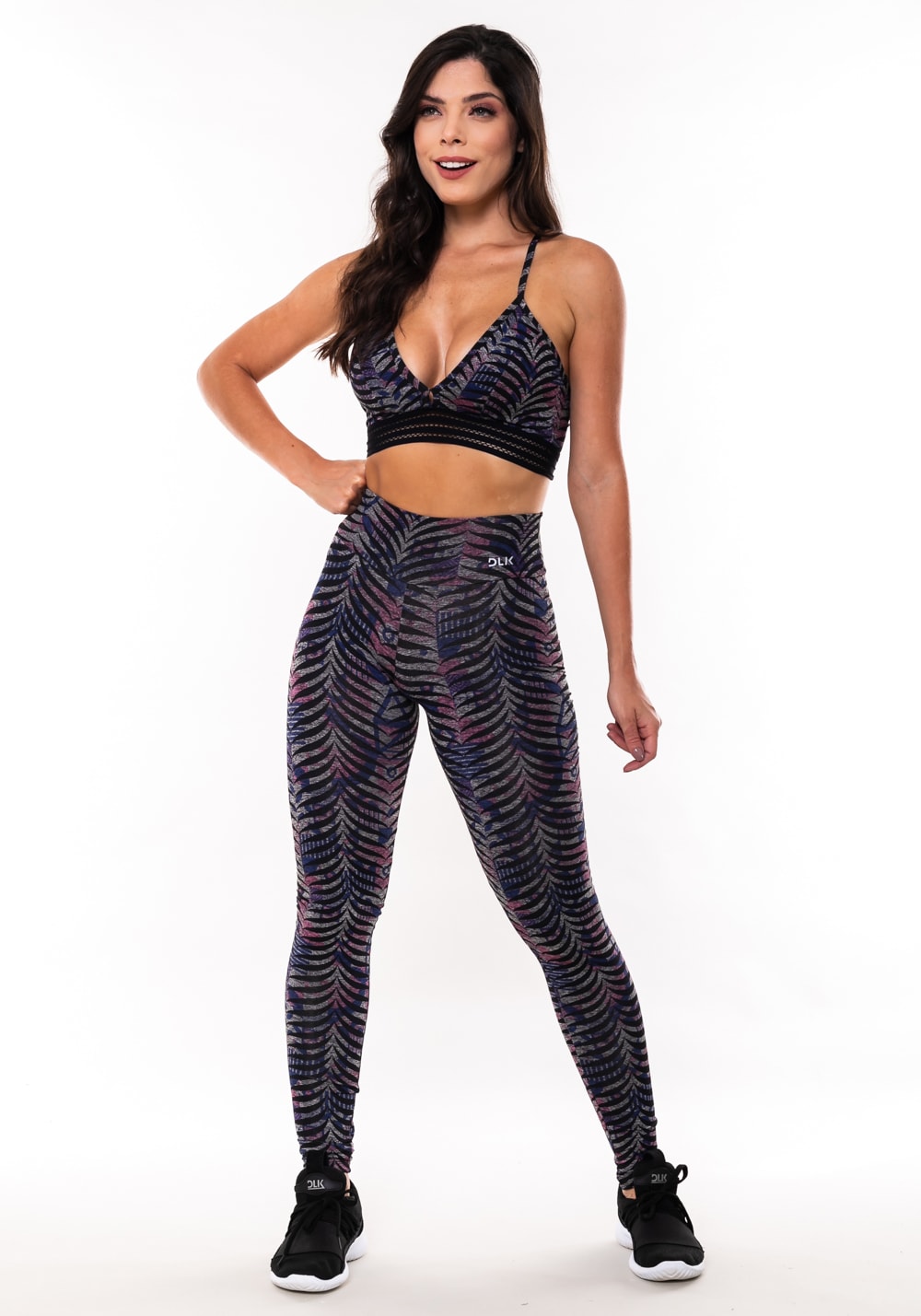 conjunto de malhar fitness