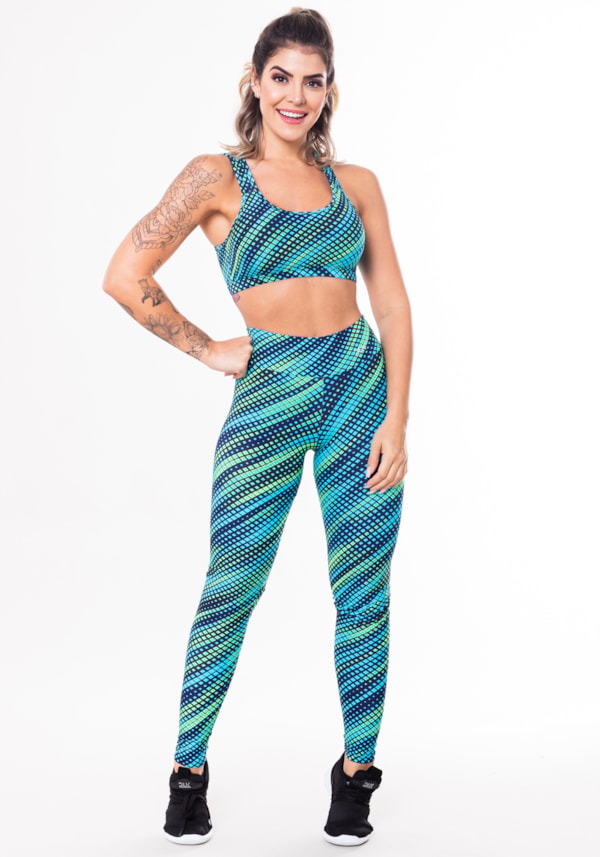 Conjunto fitness | Roupa para academia DLK