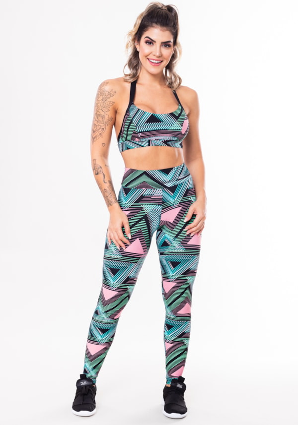 Conjunto fitness | Roupa para academia DLK