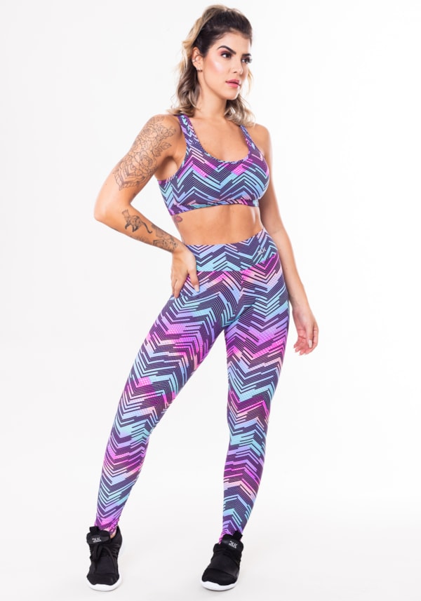 Conjunto fitness | Roupa para academia DLK