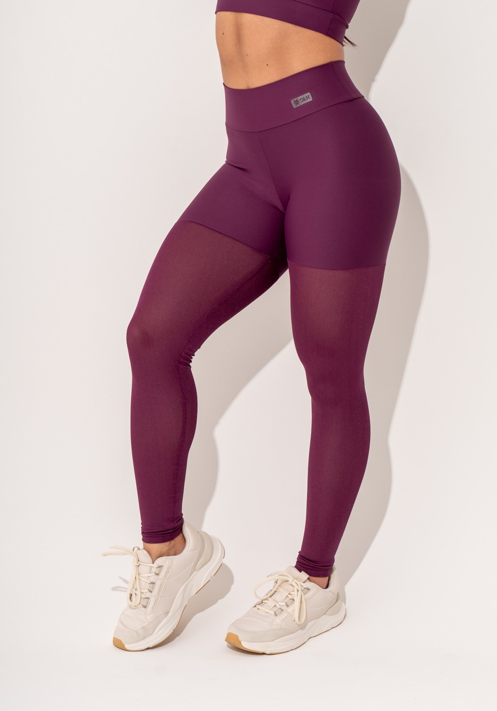 Legging fitness feminina malbec com tela intense