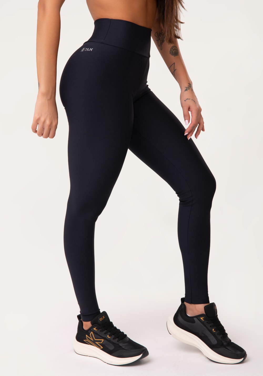 Legging fitness feminina preto aura