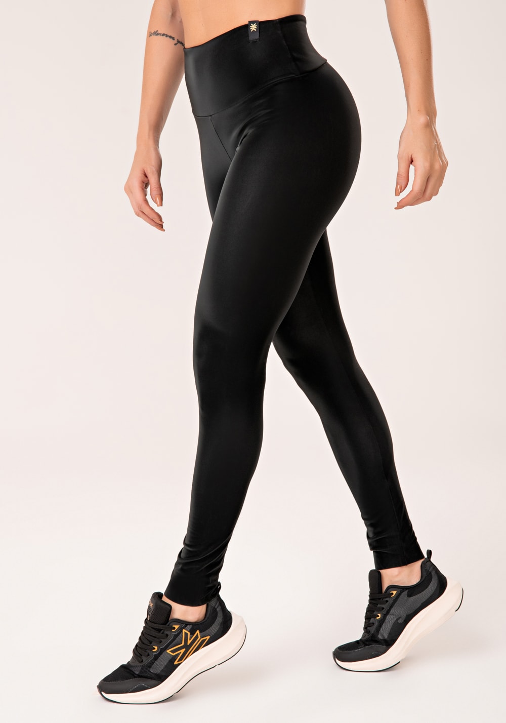 Legging fitness feminina preto lush