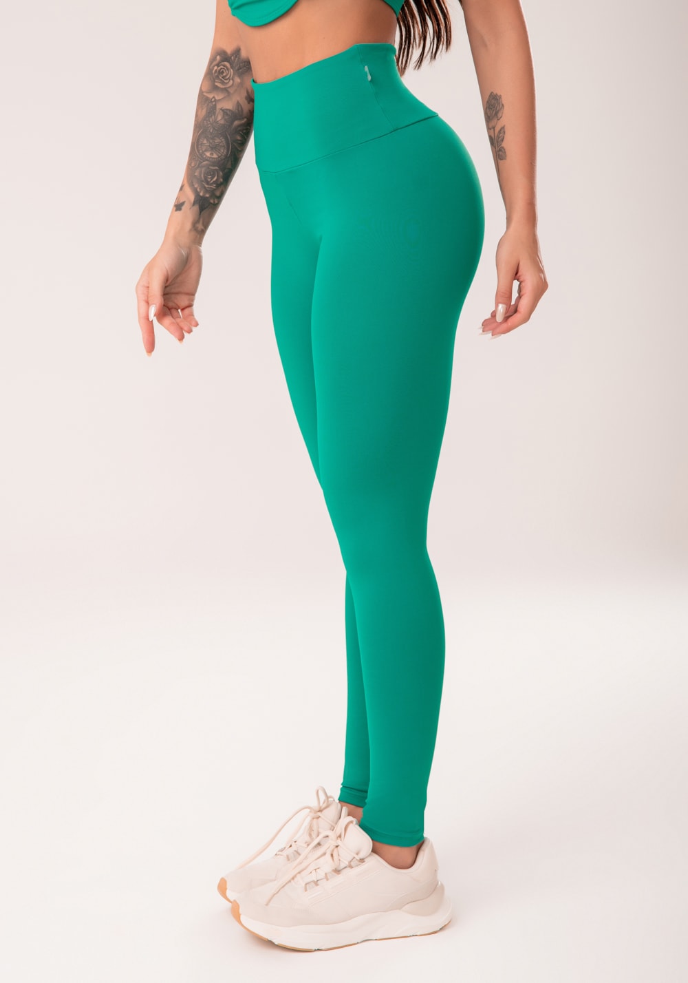 Legging fitness feminina verde harmony