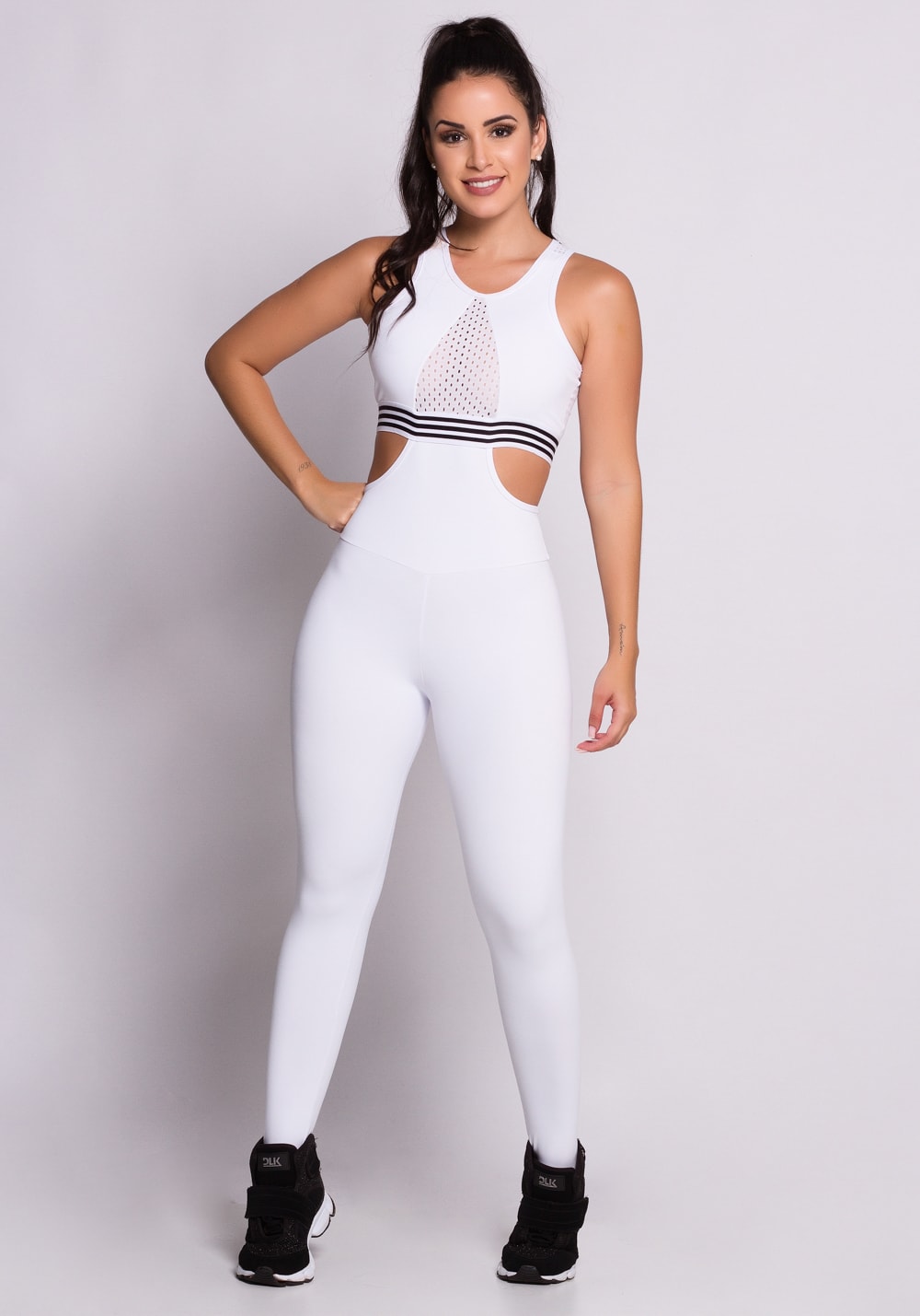 macacao de academia com manga