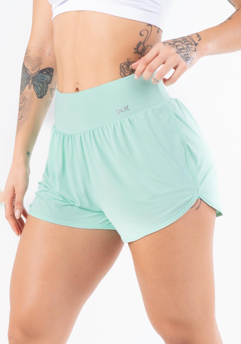 Short verde agua hot sale